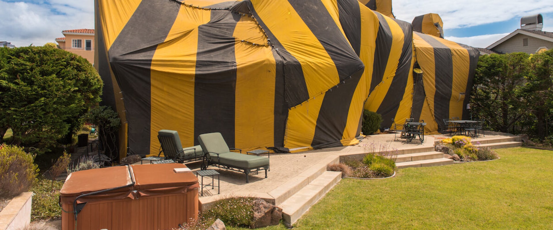 How long should you stay out of house after fumigation?